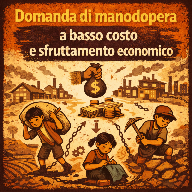 Domanda di manodopera a basso costo