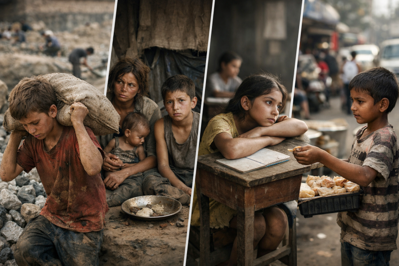 Cause del lavoro minorile