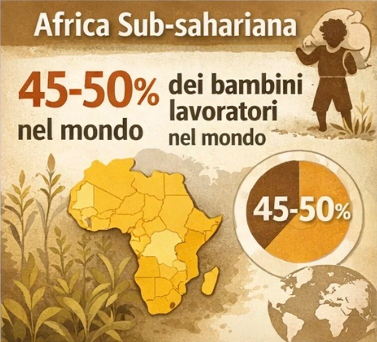 Africa subsahariana e lavoro minorile