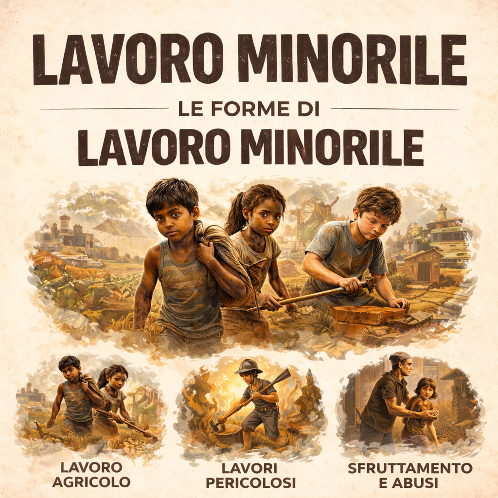 Le forme di lavoro minorile